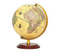 Il globo, Globo illuminato con base in legno da tavolo retrò 12(32cm)