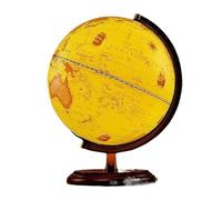 Il globo, Globo illuminato con base in legno da tavolo retrò 12(32cm Light)