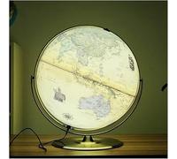 Il globo, Lanterna World Earth, antico contatore globale con cornice in argento(B)