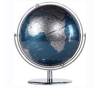 Il globo, Mappamondo geografico antico da tavolo, girevole a 720°(G)