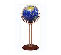 Il globo, Supporto da pavimento con base rotonda in legno Geo Globe for la(C)