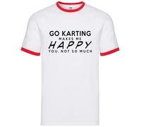 Il Go Karting Mi Rende Felice, A Te Non Tanto - Ringer Uomo - Gara Di Go Kart