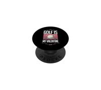 Il golf è il mio amore divertente anti San Valentino PopSockets PopGrip Adesivo