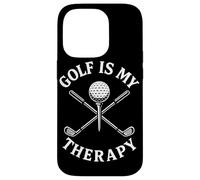 Il golf è la mia terapia Umorismo golfista Golf Custodia per iPhone 14 Pro