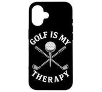 Il golf è la mia terapia Umorismo golfista Golf Custodia per iPhone 16