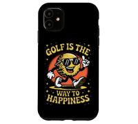 Il golf è la via della felicità Custodia per iPhone 11