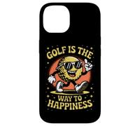 Il golf è la via della felicità Custodia per iPhone 14