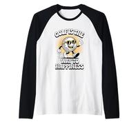 Il Golf è la Via della Felicità, Divertente con Frasi sarcastiche Maglia con Maniche Raglan