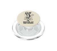 Il golf mi fa dire cattive parole, divertente, golfista, umorismo PopSockets PopGrip per MagSafe