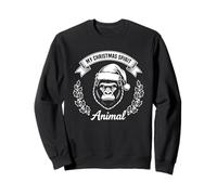 Il Gorilla è Il Mio Animale Spirituale Natalizio Felpa