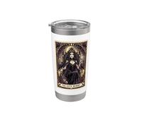 il Goth mamma tarocchi carta gothic mamma emo punk festa della mamma Bicchiere termico in acciaio inox doppia parete
