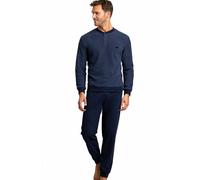 Il Granchio Pigiama Uomo Invernale in Caldo Jacquard - Pigiama Uomo Felpato - Pigiama Uomo Invernale Felpato Effetto Lana (2079 Jeans, XXL)