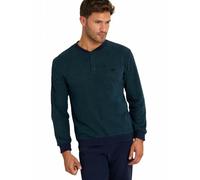 Il Granchio Pigiama Uomo Invernale in Caldo Jacquard - Pigiama Uomo Felpato - Pigiama Uomo Invernale Felpato Effetto Lana (2079 Verde, XXL)