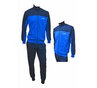 Il Granchio Tuta Uomo Completa, Tuta Uomo Estiva In Felpa Di Cotone, Adatta Alle 4 Stagioni in 100% Cotone, Tuta Uomo Sportiva, Tuta Uomo Leggera (XL, 1002 BLUETTE)