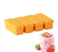 Il grande blocco ICY modella la temperatura facile riutilizzabile del | Coperchio in silicone per alimenti, frutta, frappè, cubetti freddi, whisky, cocktail, caffè, succhi di frutta