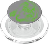 Il grande drago che respira fuoco PopSockets PopGrip per MagSafe