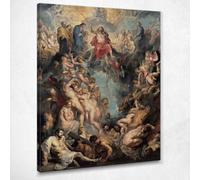 Il Grande Giudizio Universale Peter Paul Rubens, ppr245 quadro stampato su tela