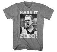Il Grande Lebowski - Segna Zero - Manica Corta - Heather - Adulto - T-Shirt