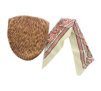 Il Grande Lebowski Walter Parrucca In PVC E Bandana Kit Costume Da Adulto