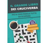Il grande libro dei cruciverba | cruciverba adulti