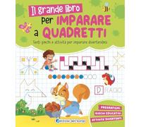 Il grande libro per imparare a quadretti. Ediz. a colori