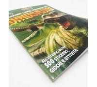 Il grande libro stickers dei dinosauri. Jurassic Kingdom. Ediz. a colori