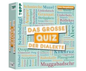 Il grande quiz dei dialetti Decodifica le espressioni più belle della nostra lingua. Con autentici dialetti provenienti da Germania, Austria e Svizzera. 2-8 persone | dai 10 anni in su, 15 minuti