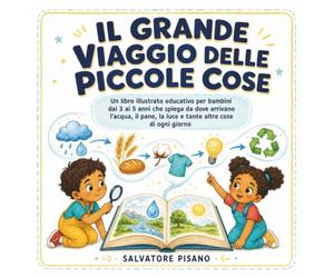 Il grande viaggio delle piccole cose: Un libro illustrato educativo per bambini dai 3 ai 5 anni che spiega da dove arrivano l’acqua, il pane, la luce e tante altre cose di ogni giorno