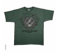 Il GRATEFUL DEAD Verde Fillmore Steal Viso Classico Musica Rock Maglietta M-2XL