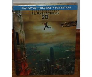Il Grattacielo (Skyscraper) Blu-Ray 3D+Blu-Ray+DVD Extra Nuovo Steelbook Action