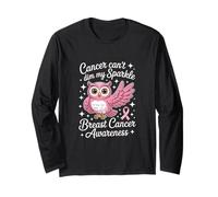 Il Grazioso Gufo Che tampone Il Cancro Non può sfuggirmi Maglia a Manica