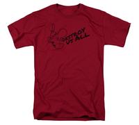 Il Grim Adventures Of Billy & Mandy Destroy US All Autorizzato T-Shirt