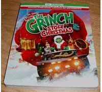 Il Grinch (Come Il Grinch Rubò Il Natale) 4K UHD + Blu-Ray Nuovo Steelbook A-B-C