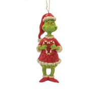 Grinch - Decorazione da appendere a forma di cuore con bastoncino di zucchero - The Grinch by Jim Shore
