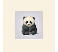 Il Gruppo Art John Butler (Panda) - Formato 30 x 30 cm, Carta, Multicolore, 30 x 30 x 1.3 cm