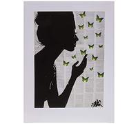 Il Gruppo Art Loui Jover (Simplicity-Green) - Stampa Artistica 60 x 80 cm, Carta, Multicolore, 60 x 80 x 1.3 cm