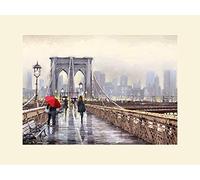 Il Gruppo Art Richard Macneil (Brooklyn Bridge) - Formato 30 x 40 cm, Carta, Multicolore, 30 x 40 x 1.3 cm
