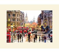 Il Gruppo Art Richard Macneil (London Landscape) - Formato 30 x 40 cm, Carta, Multicolore, 30 x 40 x 1.3 cm