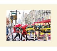 Il Gruppo Art Richard Macneil (New York Shoppers) - Formato 30 x 40 cm, Carta, Multicolore, 30 x 40 x 1.3 cm