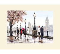 Il Gruppo Art Richard Macneil (Thames View) - Formato 30 x 40 cm, Carta, Multicolore, 30 x 40 x 1.3 cm