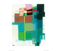 Il Gruppo di Arte Colin Ruffell (Abstract Opus Dieci) - Stampa Artistica 40 x 50 cm, Carta, Multicolore, 40 x 50 x 1.3 cm