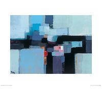 Il Gruppo di Arte Colin Ruffell (Abstract Opus dodici) - Stampa Artistica 40 x 50 cm, Carta, Multicolore, 40 x 50 x 1.3 cm