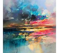 Il Gruppo di Arte Scott Naismith (sciogliere Shoreline) Stampa su Tela, 85 x 85 cm