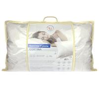 Il Gruppone Passione Casa Guanciale dal Trentino in Vera Piuma D'Oca Cuscino Letto Bianco Forma A Saponetta 50 x 80 Cm Prodotto Certificato Oeko Tex Pregiato qualità Hotel Albergo