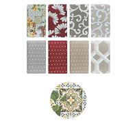 Il Gruppone Passione Casa Telo Arredo in Cotone Panama Stampato Varie Fantasie GrandFoulard Copridivano Copriletto Sofà Prodotto Italiano Singolo e Matrimoniale - Sicilia - 2 Posti