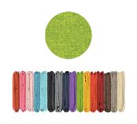 Il Gruppone Passione Casa Telo Arredo Tinta Unita in Cotone Panama Grandfoulard Copridivano Copriletto Sofà Made in Italy - Verde - 1 Posto 280x170