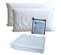 IL GUANCIALE Pillove. Coppia Copriguanciale DAMASCATO LUSSO 50 x 80 con cerniera