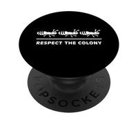 Il guardiano delle formiche rispetta le formiche carine della colonia PopSockets PopGrip Adesivo