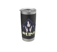Il guaritore spirituale Reiki per gatti ama la guarigione dei chakra Reiki Bicchiere termico in acciaio inox doppia parete