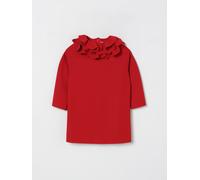 IL GUFO Abito con rouches 6 Rosso